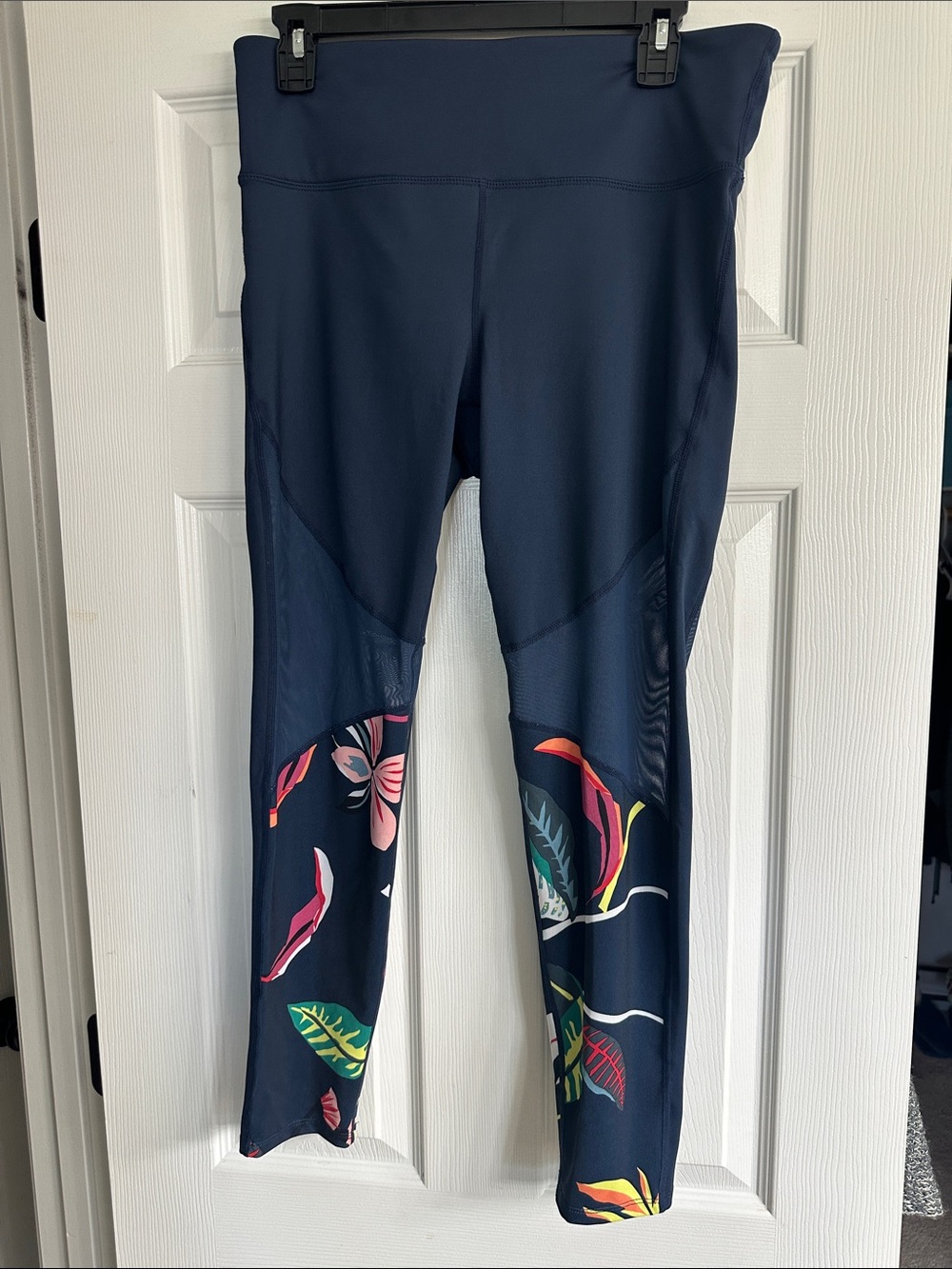 Women’s Navy Floral Leggings